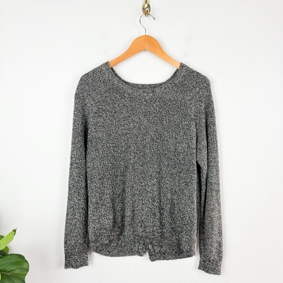 Madewell Sweaters - Madewell Gray Heathered Crewneck Sweater Sz M